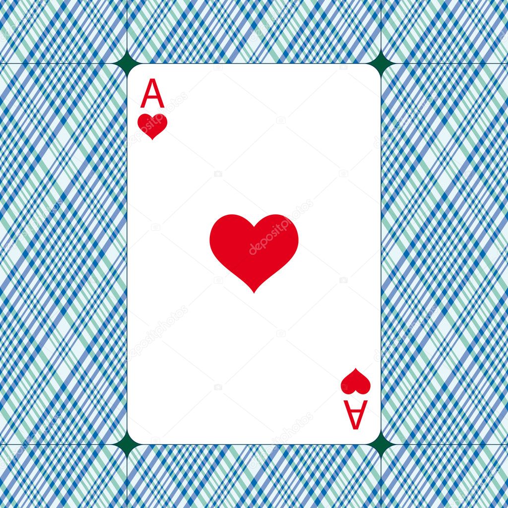 Ace of hearts for the