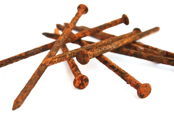 Rusty nails by Ruzanna Arutyunyan Stock Photo Editorial Use Only