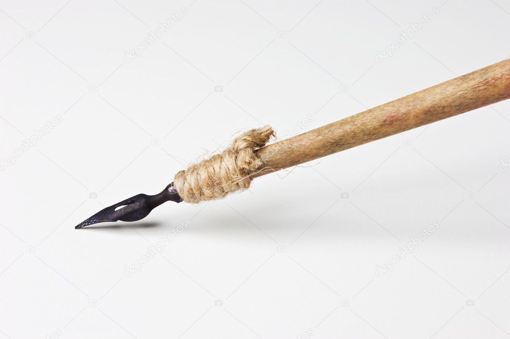 Old ink pen — Stock Photo © Observer #3713896