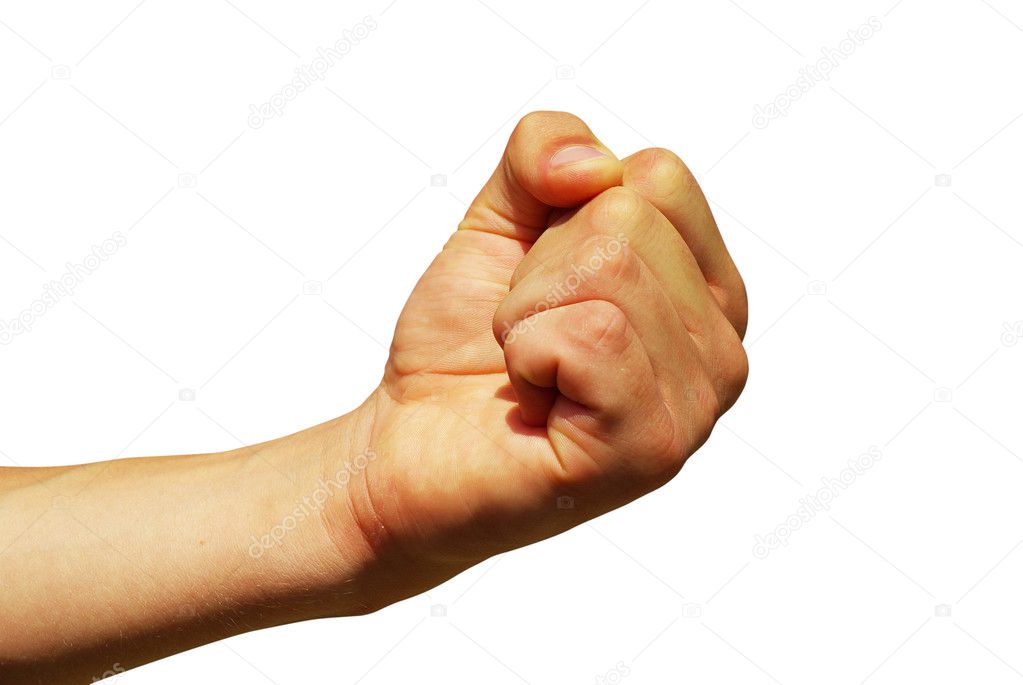 Clenched fist — Stock Photo © Pakhnyushchyy 3181411