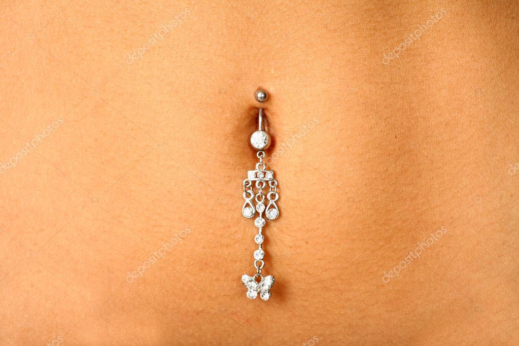 Pretty belly and piercing — Stock Photo © mettus 3831271