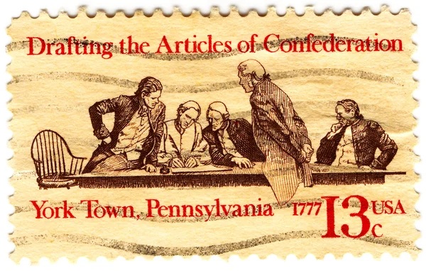 Drafting the Articles of Confederation – Stock Editorial Photo