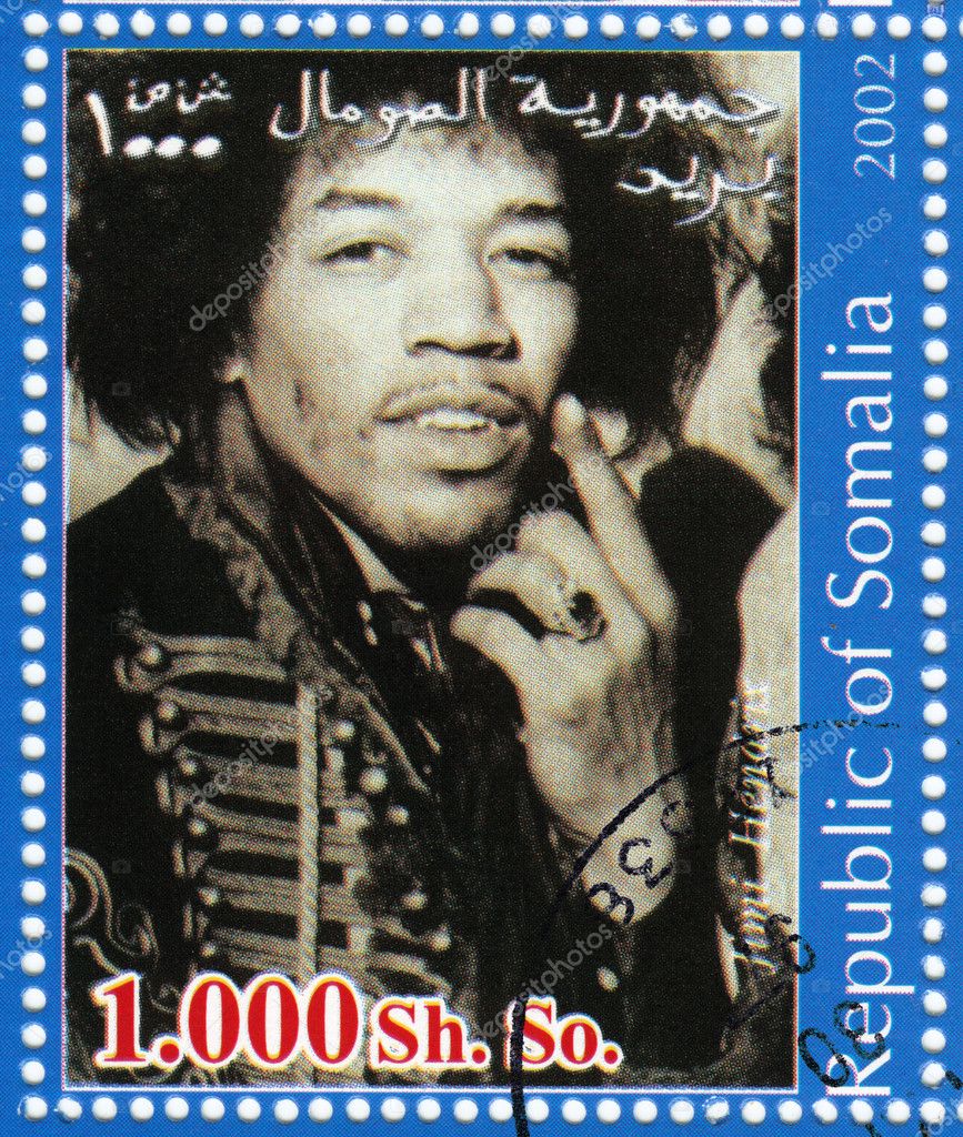 Jimi Hendrix Stamp