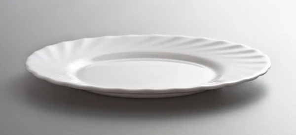 Empty white dish