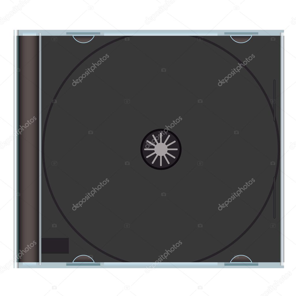 blank cd case