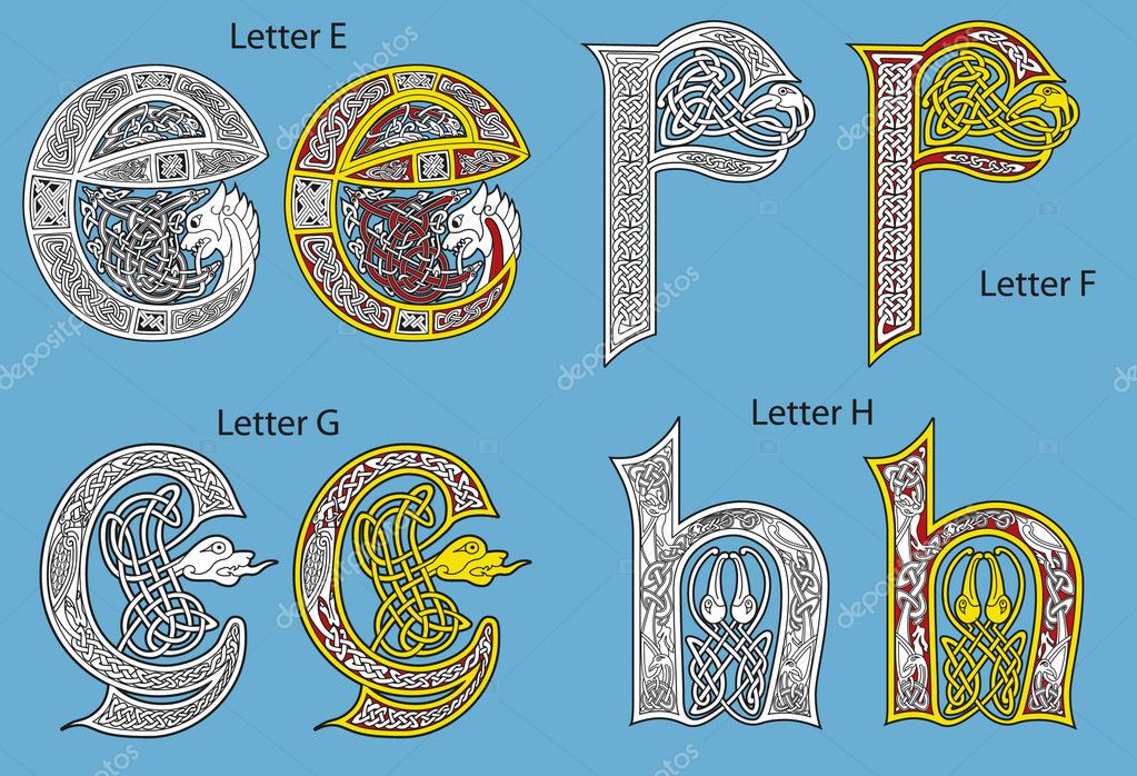 Gaelic Written Alphabet