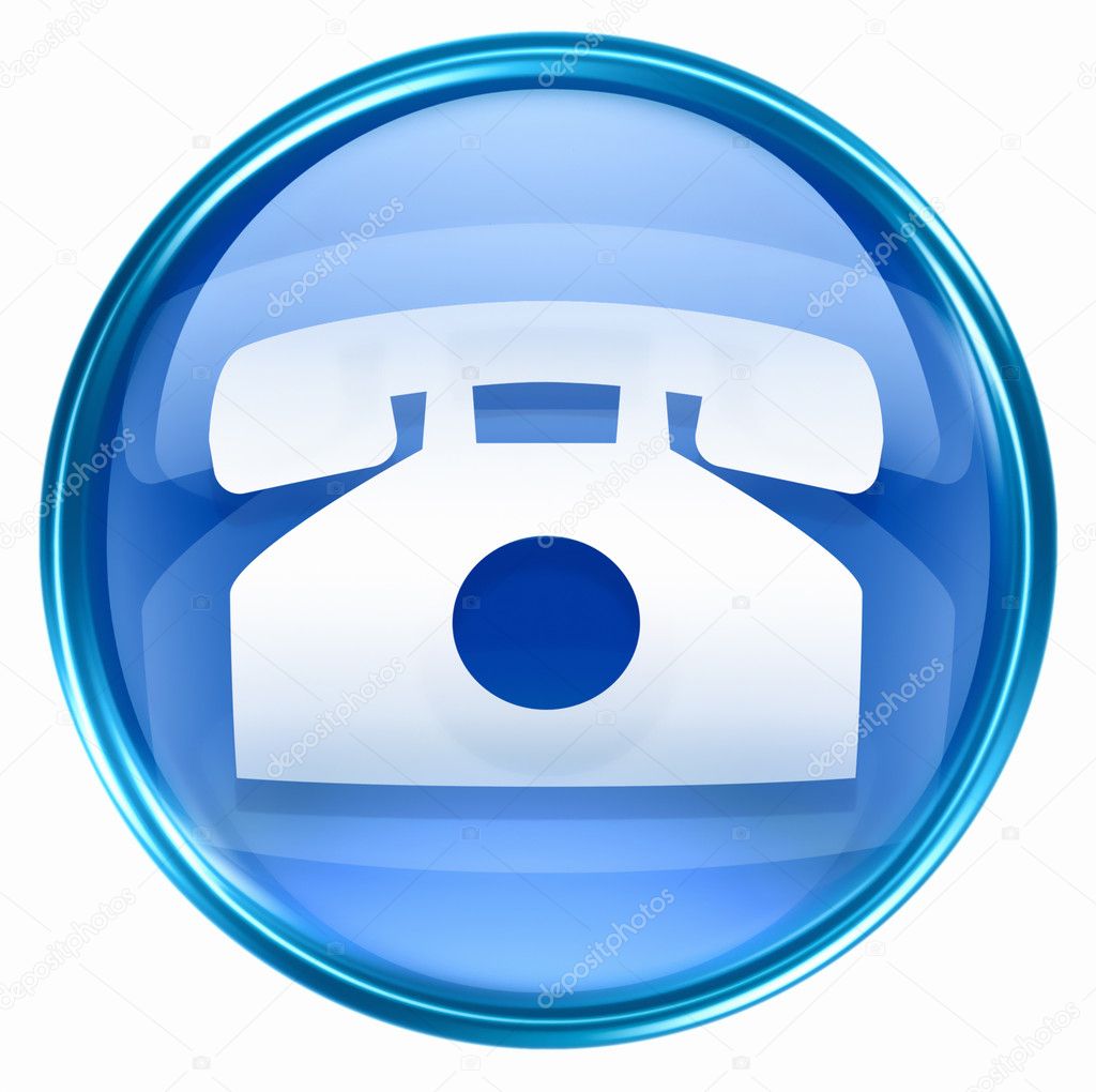 Phone Icon Blue