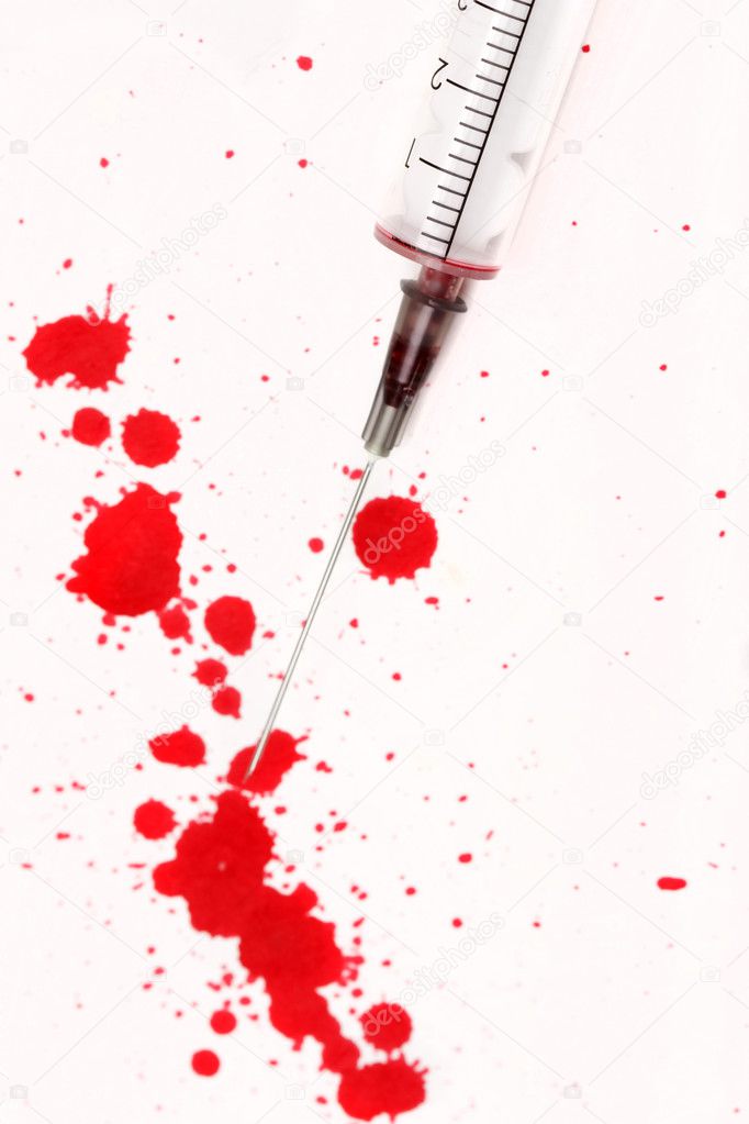 Bloody Syringe
