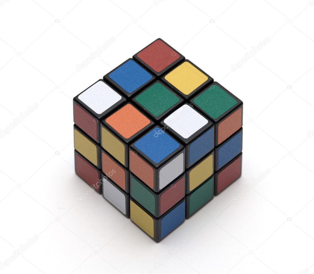 Multi Coloured Cube