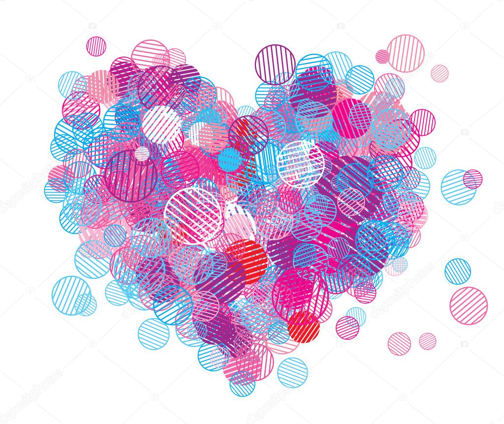 abstract heart pics