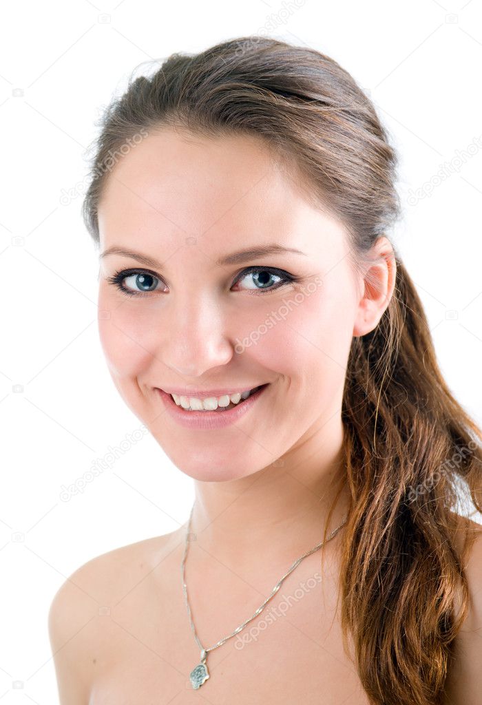 Beautiful sexy brunette girl — Stock Photo © fanfon #3053800