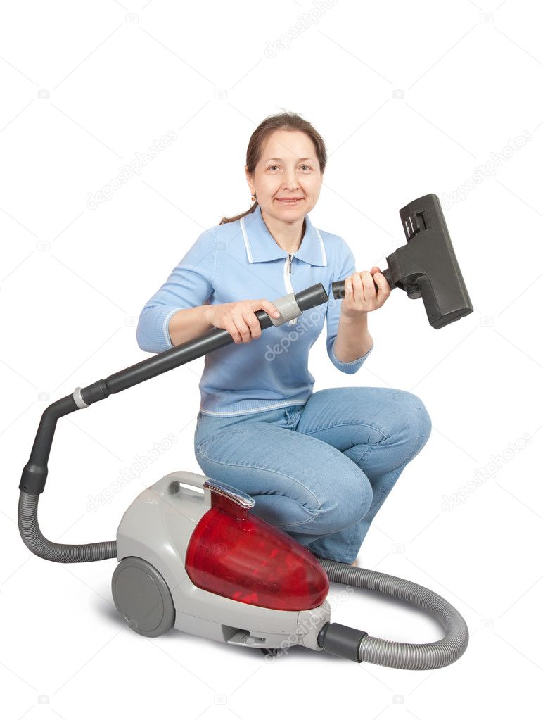 Person Vacuuming