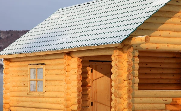 Part of the log cabin
