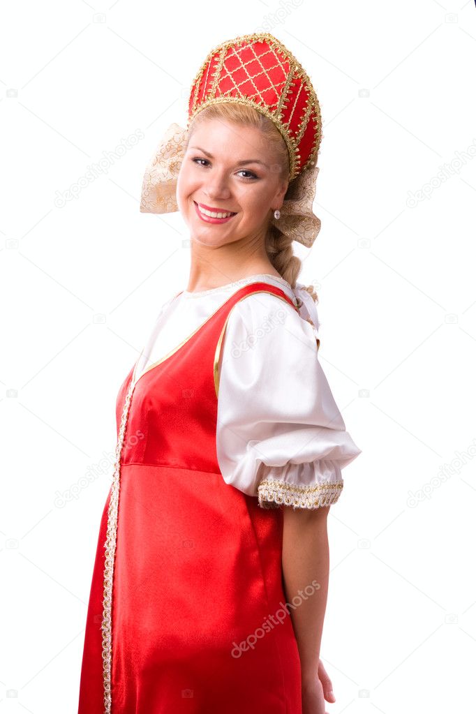 Как сделать костюм русской красавицы