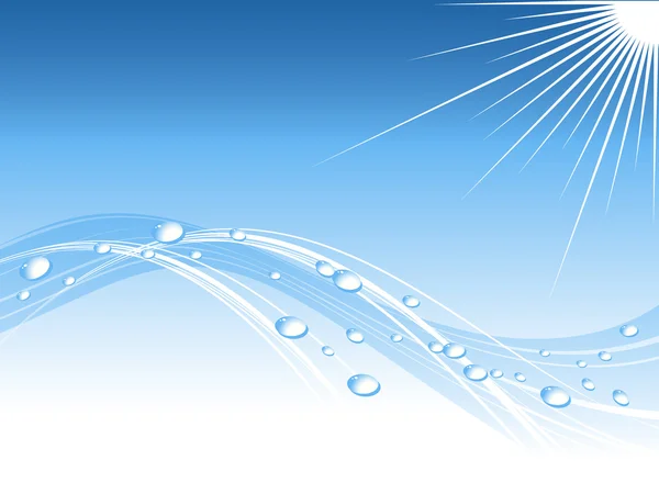 water drop background. Stock Vector: Water drop