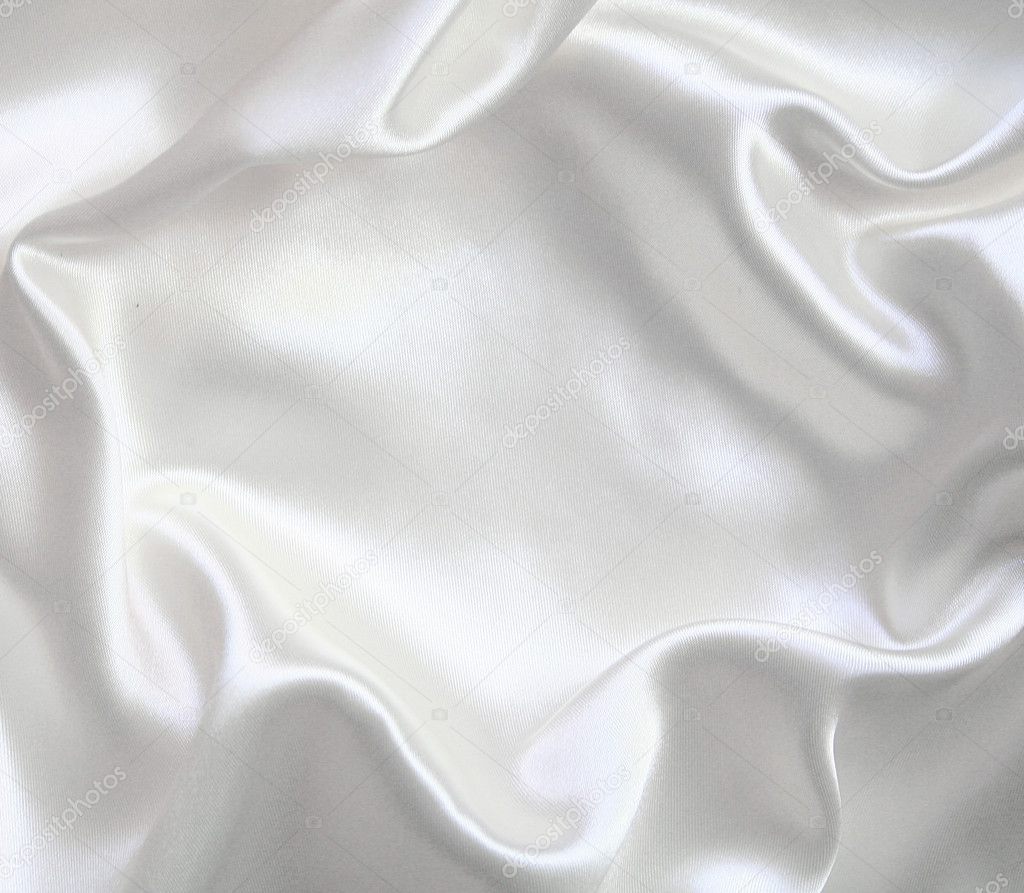 white silk background