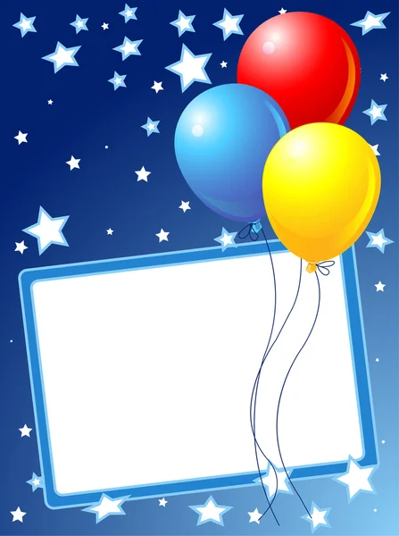 party balloons background. Stock Vector: Party balloons