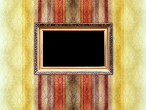 Blank Frame on Decorative Background