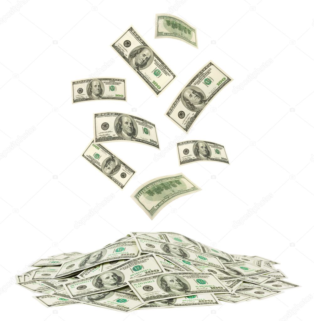clipart of money falling - photo #7