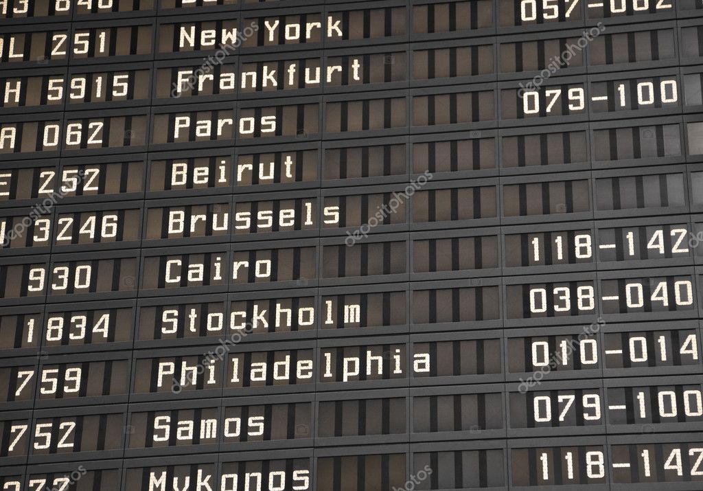 Flight Information Board