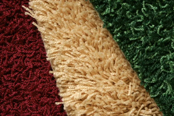 Samples of collection carpet
