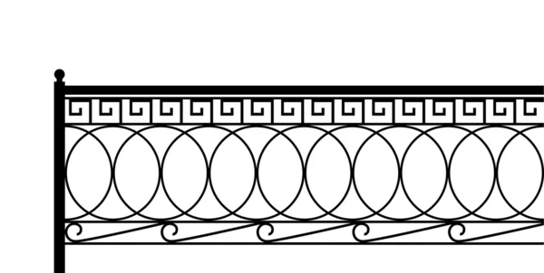 Classical fence.