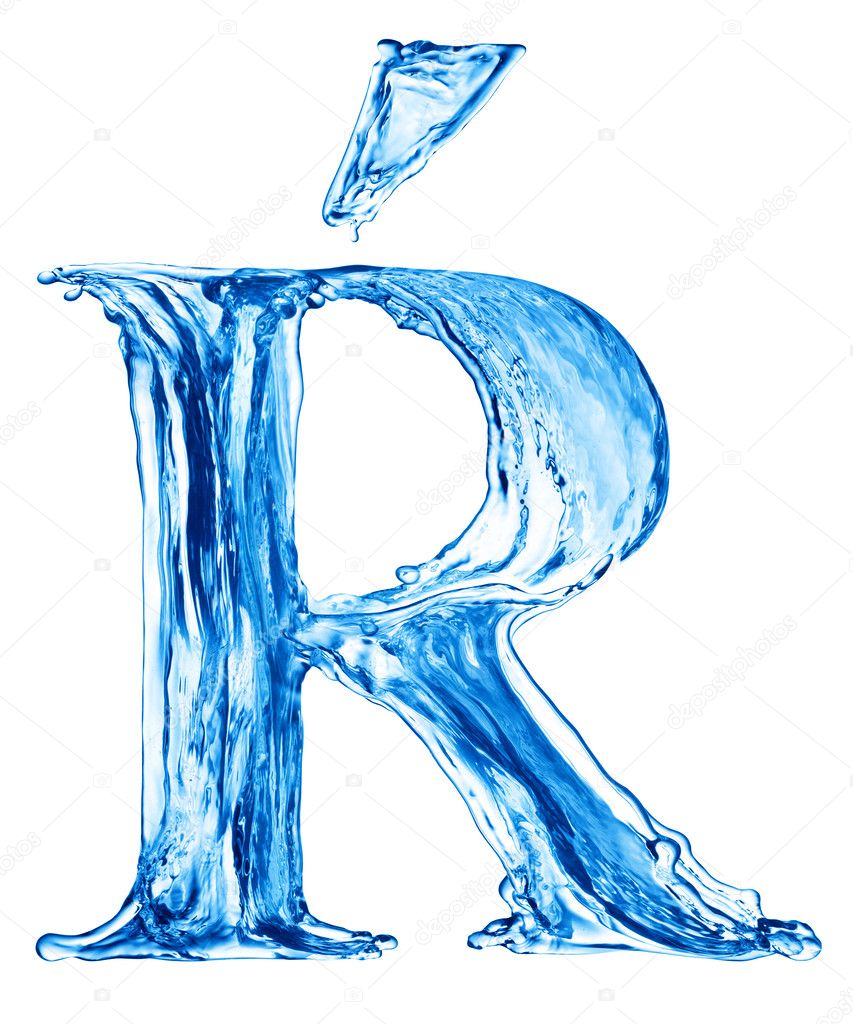 Letter In Water