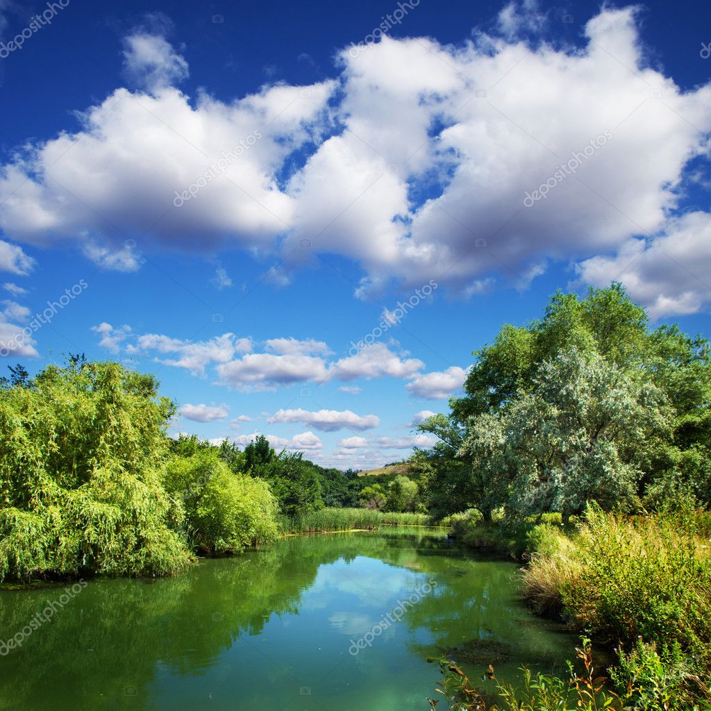 Blue Summer Sky