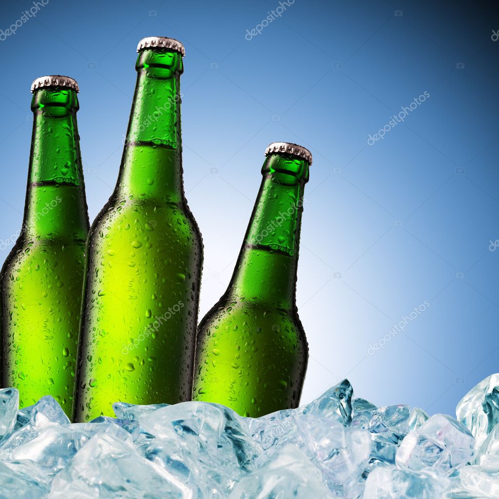 Cold Beer Bottle