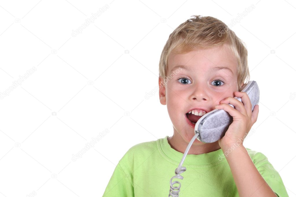 Child On Phone