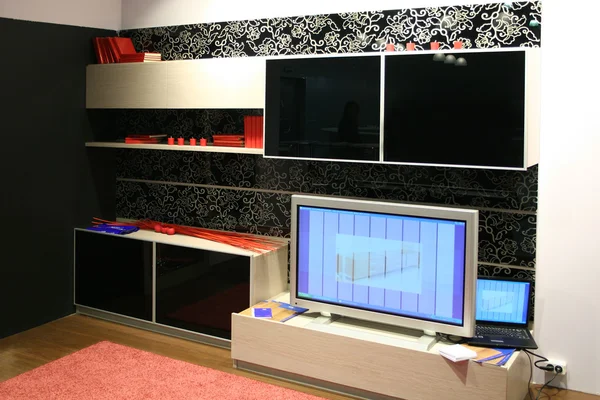Tv notebook and wall furniture