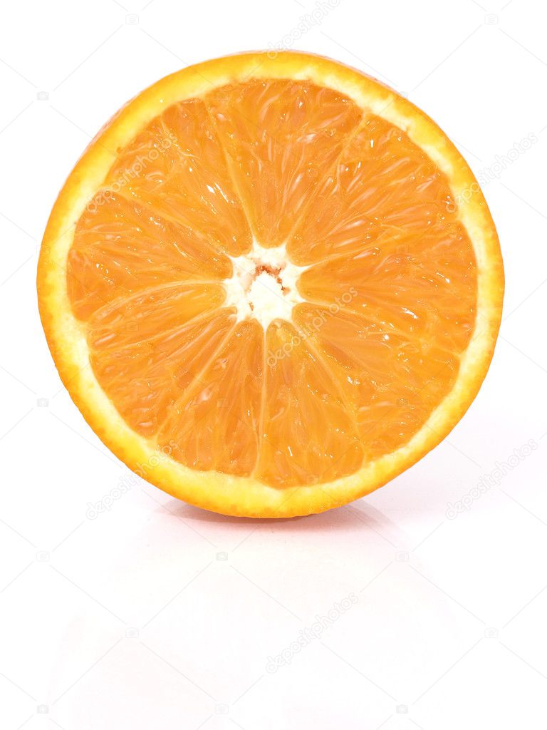 an orange