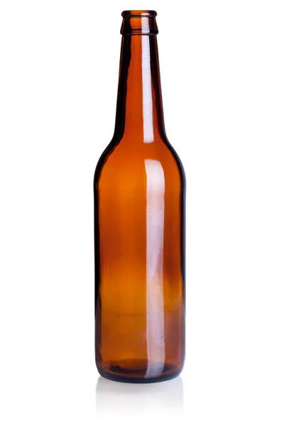 beer bottle vector. Stock Photo: Empty eer bottle