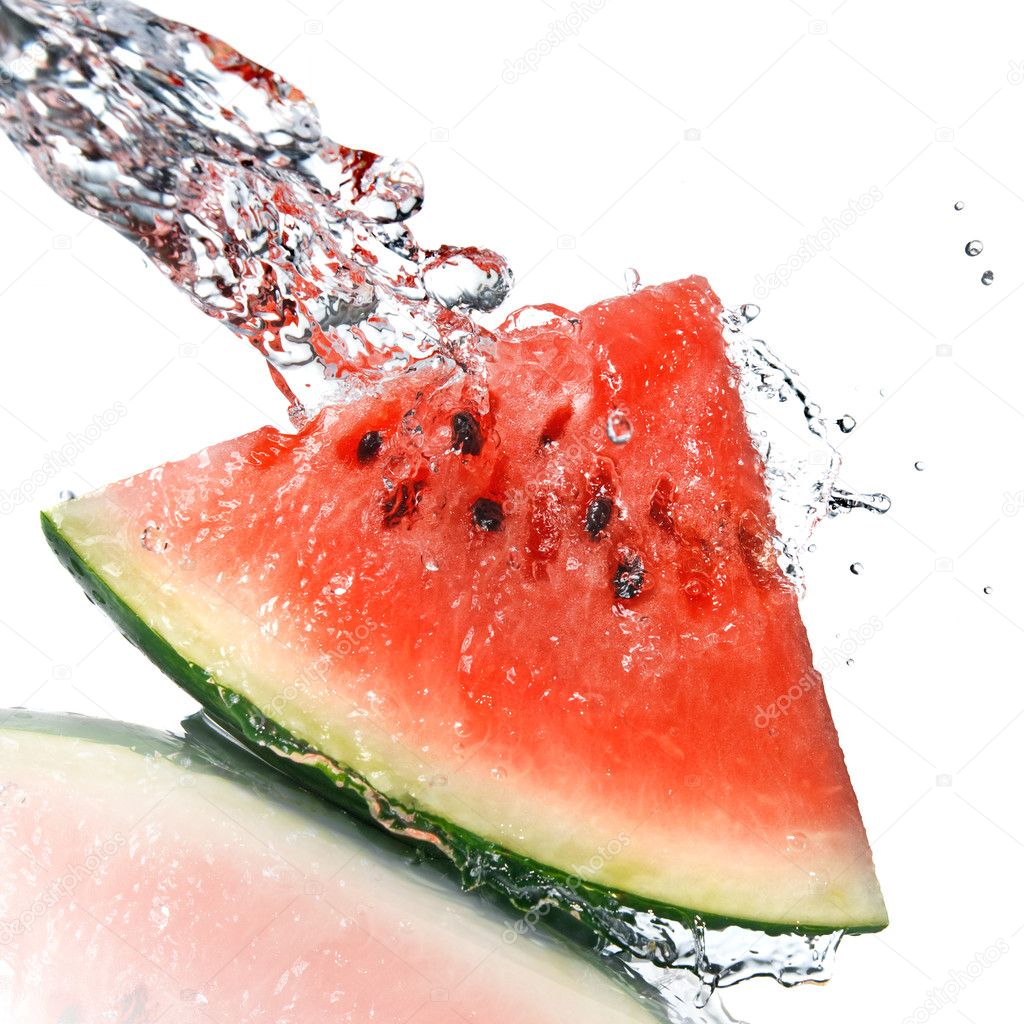watermelon and water watermelon and water