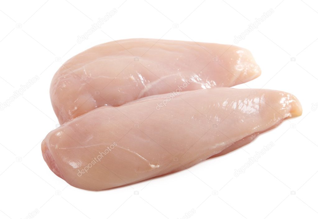 Fresh raw chicken fillets — Stock Photo © zmaris #2745368