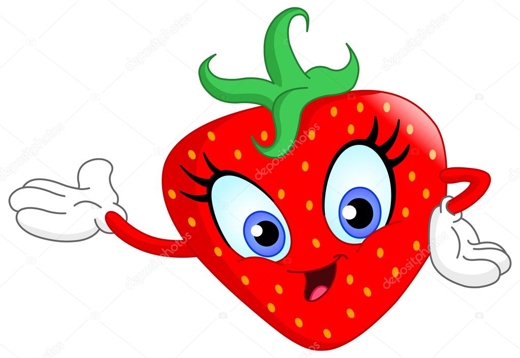 animated strawberry clipart - photo #24