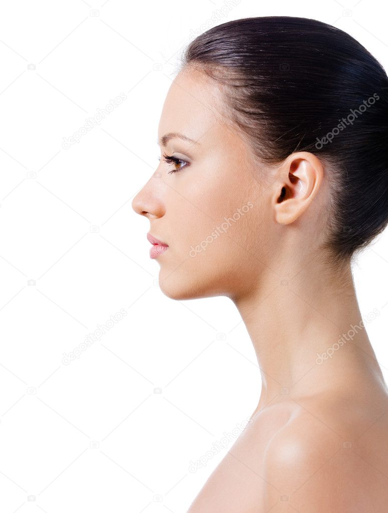 Profile of womans face — Stock Photo © valuavitaly #3664787