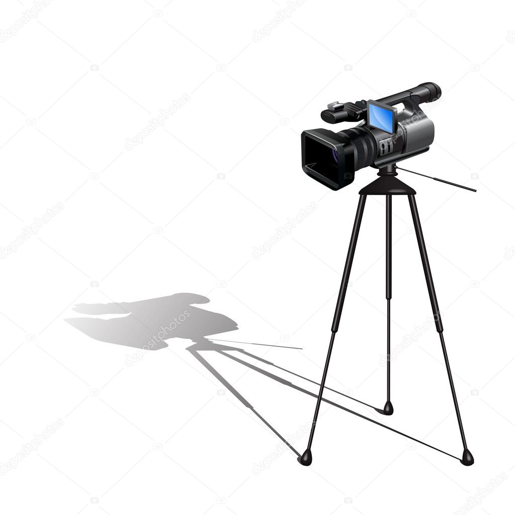 camera stand clipart - photo #29