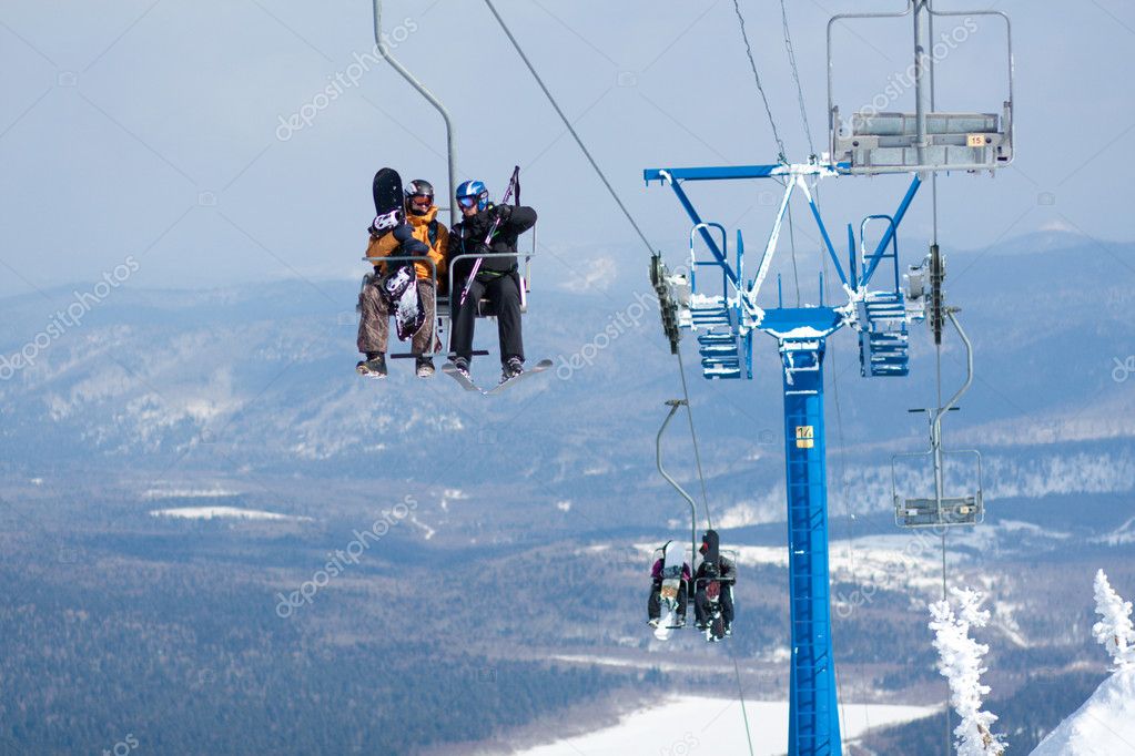 a ski lift