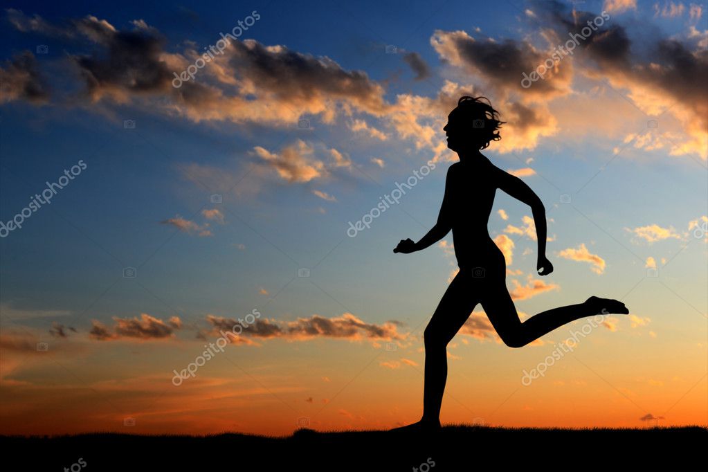 Woman Running