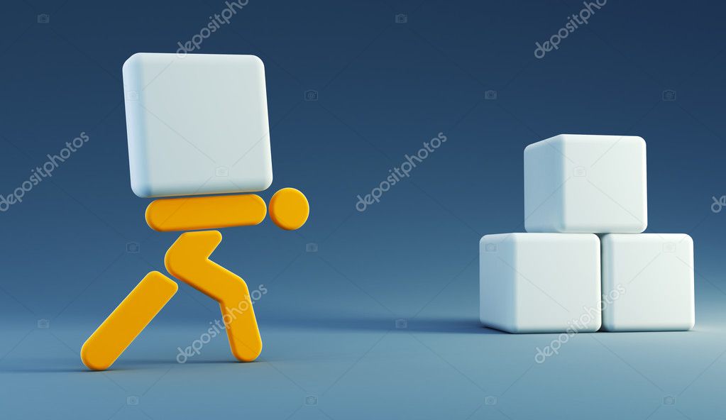 Man Carrying Load