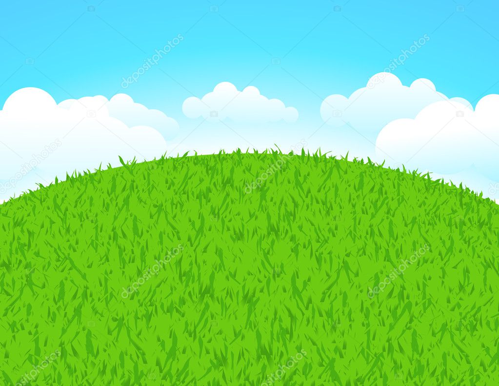 Green Land Vector