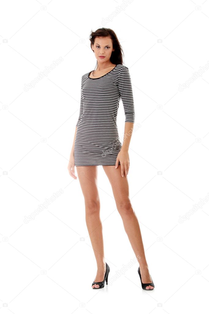 Sexy Woman With Long Legs Stock Photo By Piotr Marcinski