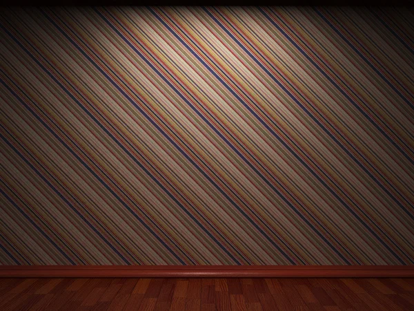 Illuminated fabric wallpaper