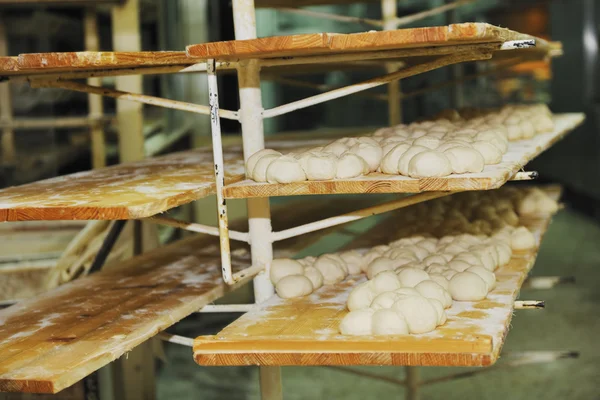 Bread factory production — Stock Photo #4506100