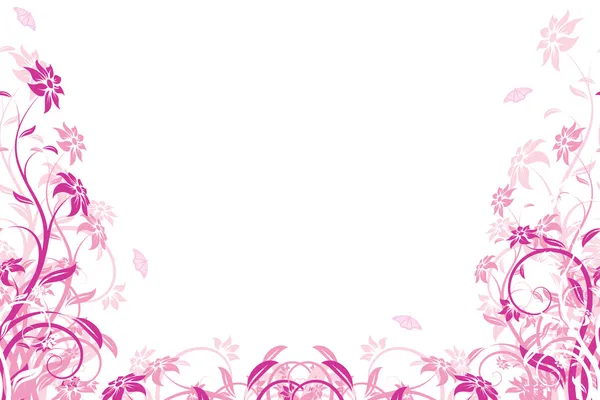 Flower Backgrounds on Flower Background  Vector Illustration   Stock Vector    Vadym