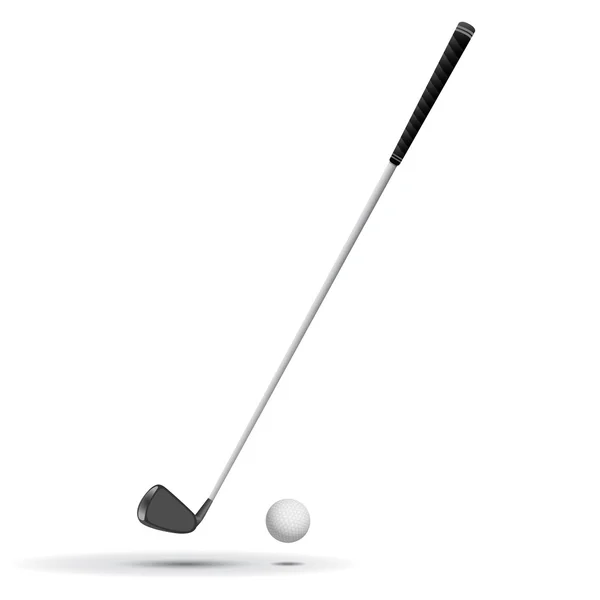 golf ball vector. Golf Ball and Club vector