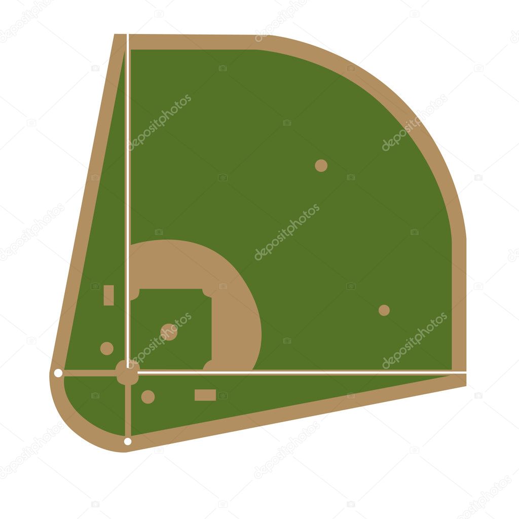 Baseball Field Vector