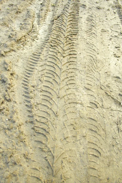 Trace Of A Tyre