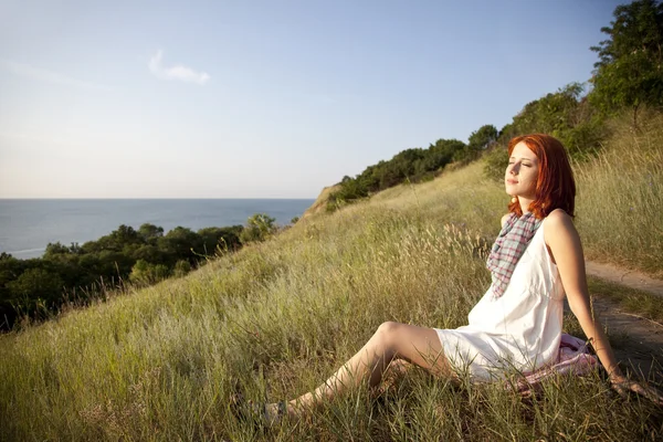 Girl On Hill